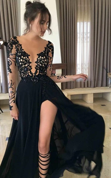 Sexy Style Black Gowns | Hot Black ...